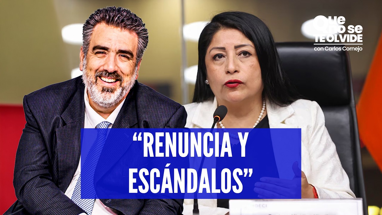 Crisis en Perú: renuncia de Denisse Miralles, caso Delia Espinoza y alerta por Susel Paredes