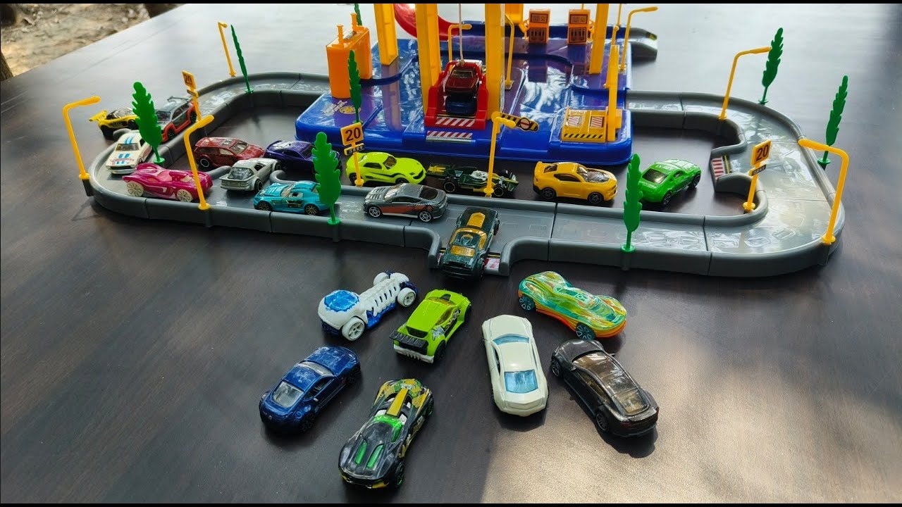Parking With RC JCB Excavator : Toy Factory