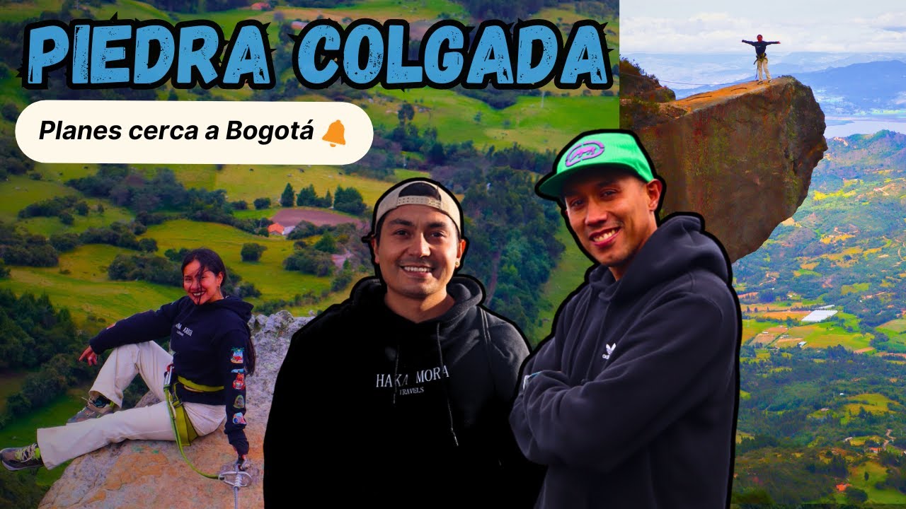 Así es PIEDRA COLGADA ⛰️ | ¿Cuánto cuesta  SUBIR A LA PIEDRA? 🌄 | Susa, Cundinamarca #colombia