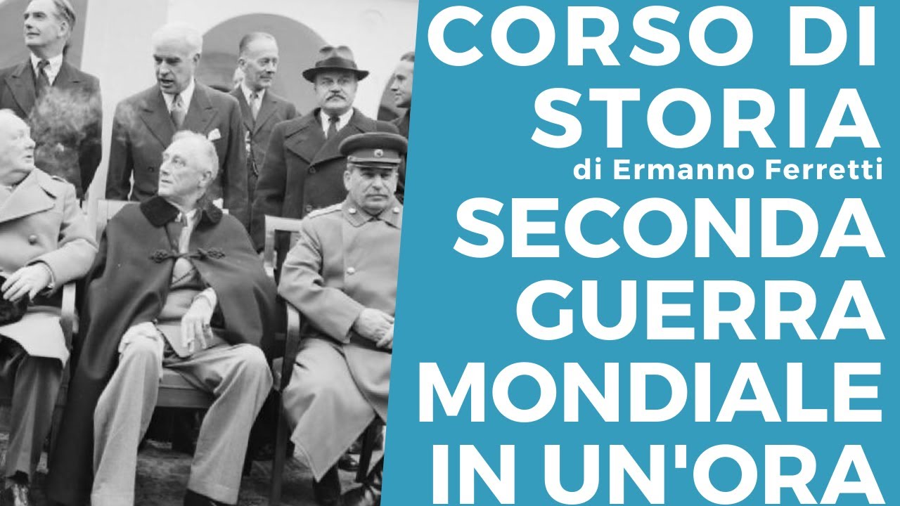 Tutta la Seconda guerra mondiale in un'ora