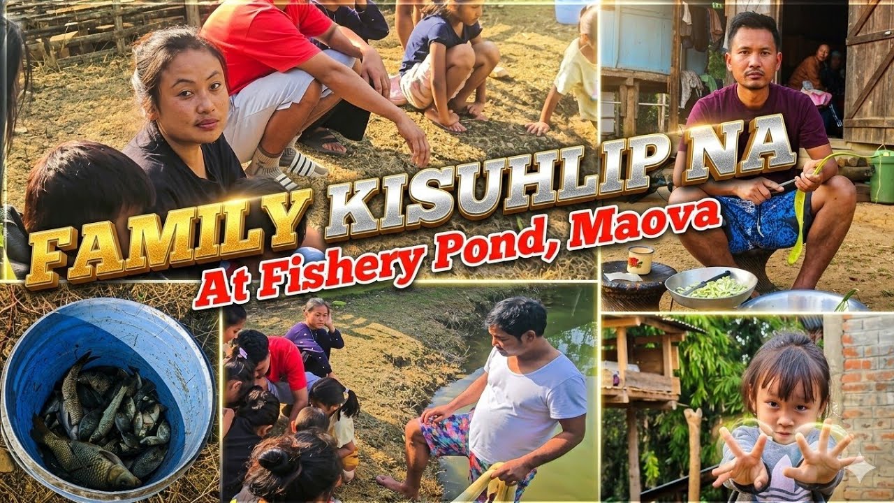 Family Kisuhlipna | At Fishery Pond, Maova 