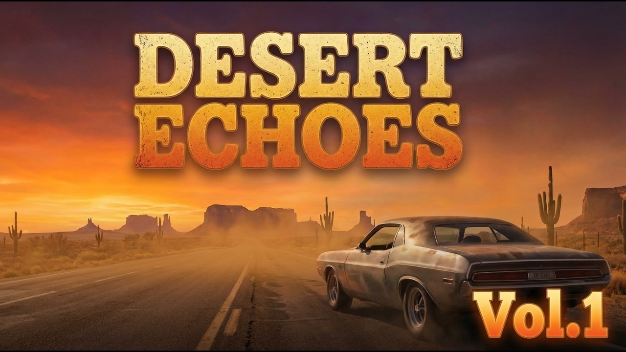 Desert Echoes: Psychedelic Desert Rock & Trip-Hop | 1 Hour Instrumental
