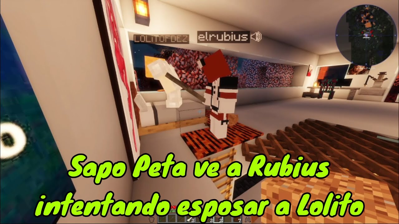Sapo Peta e IlloJuan ven a Rubius esposar a LoLito - Karmaland 5