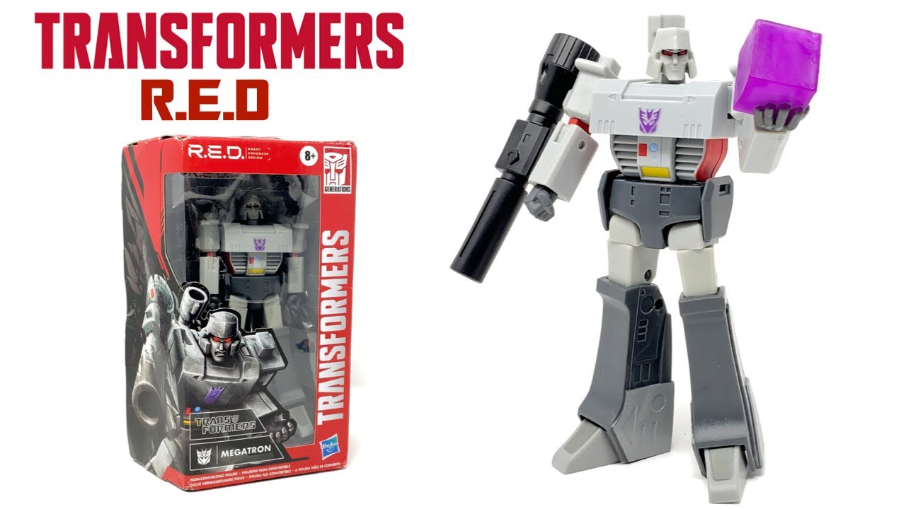 Transformers R.E.D G1 Megatron Figure Review