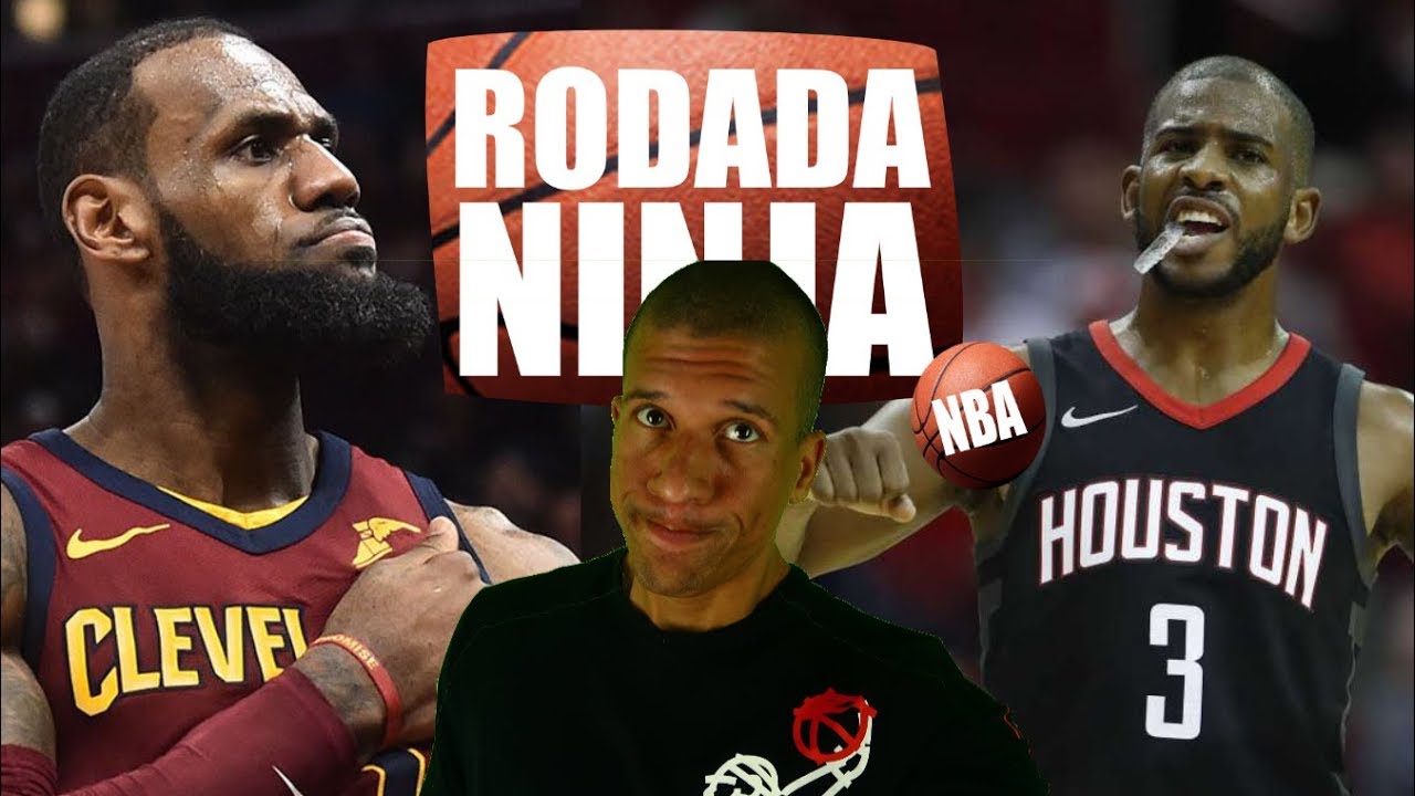 RODADA NINJA NBA PLAYOFFS 2018 #2 - LEBRON 46 PONTOS
