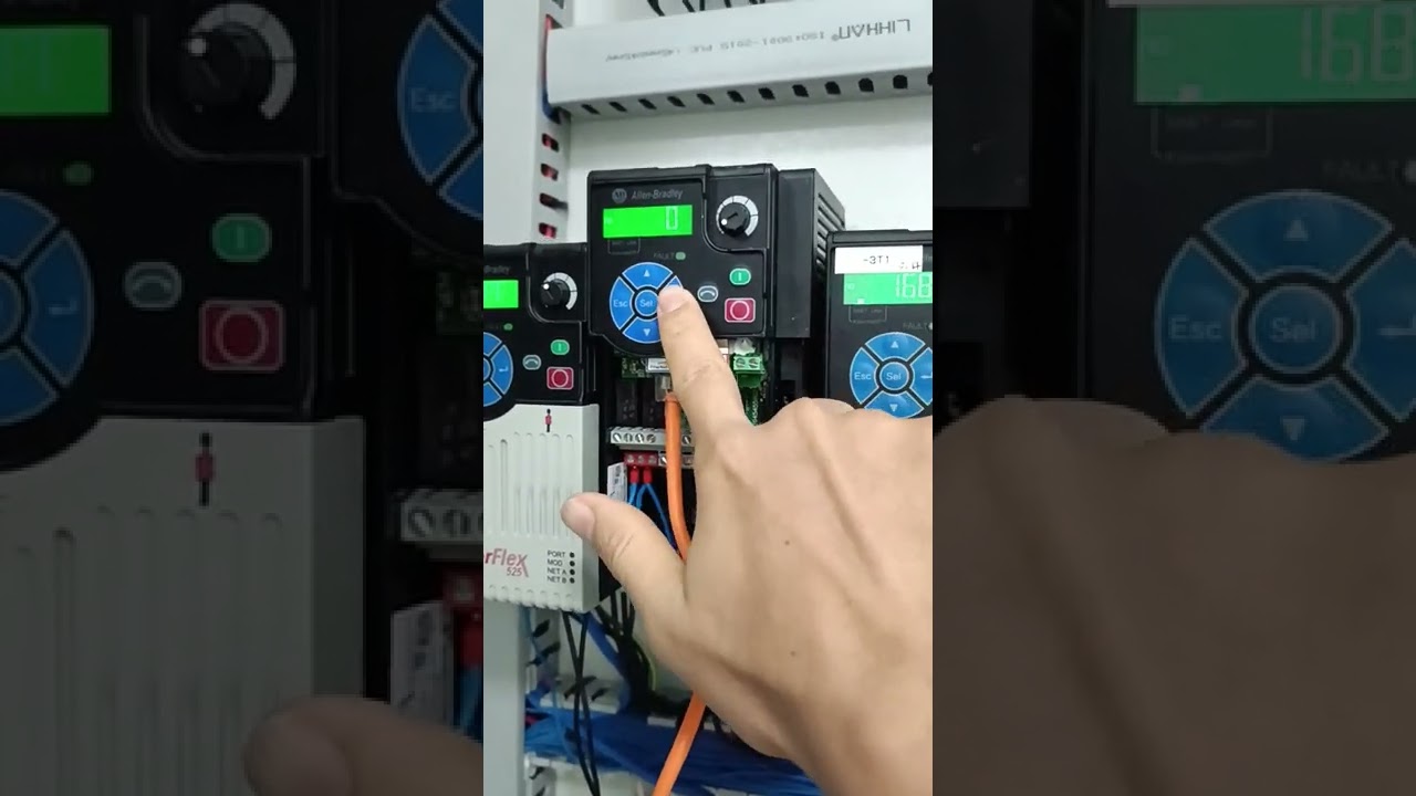 cài đặt địa chỉ ip powerflex 525