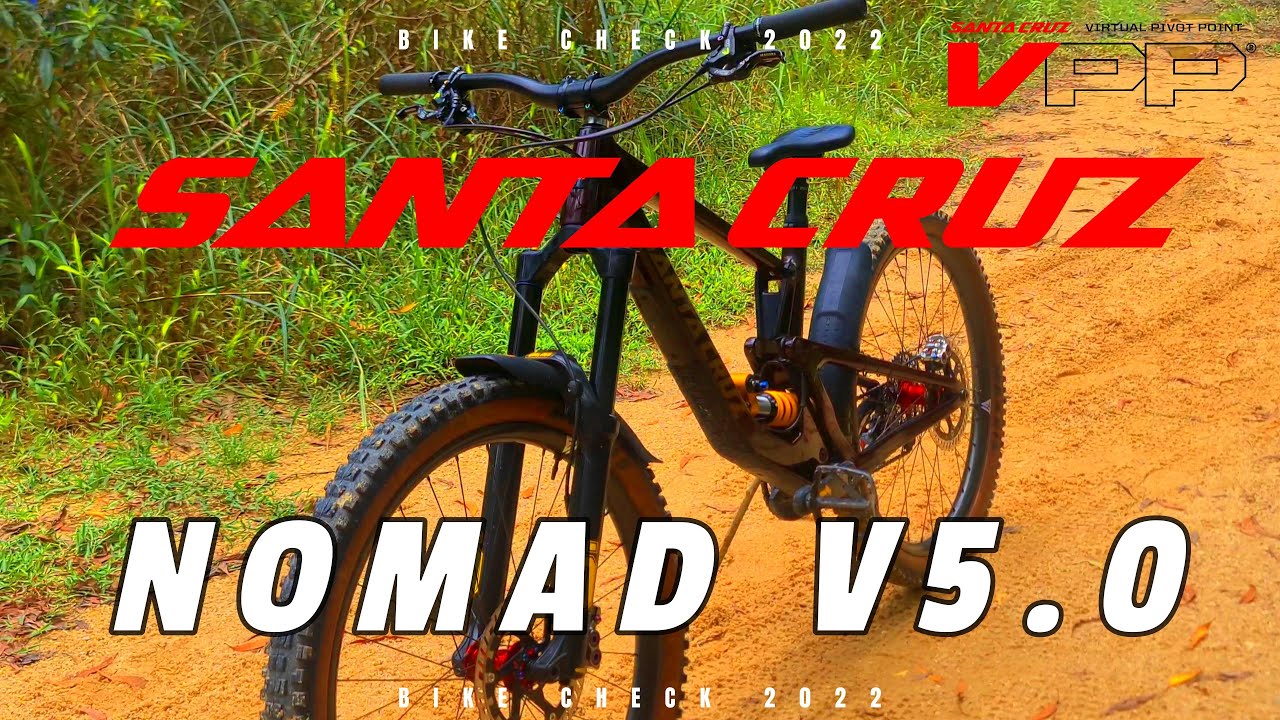 SANTA CRUZ NOMAD 5 2022 OXBLOOD | Nomad 1-5 | Bike Check