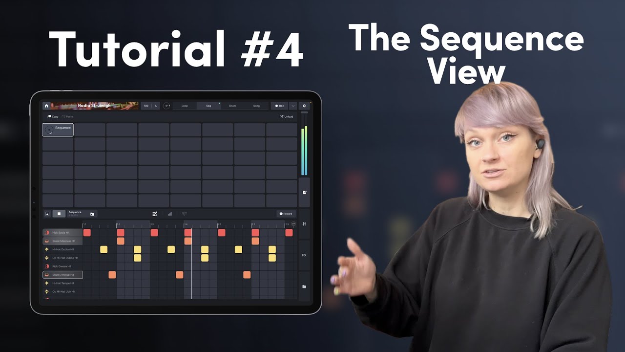 The Sequence View | Tutorial Tour with Nadia Struiwigh