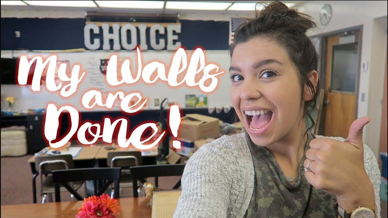 Classroom Set up: Ending With Mini Tour!