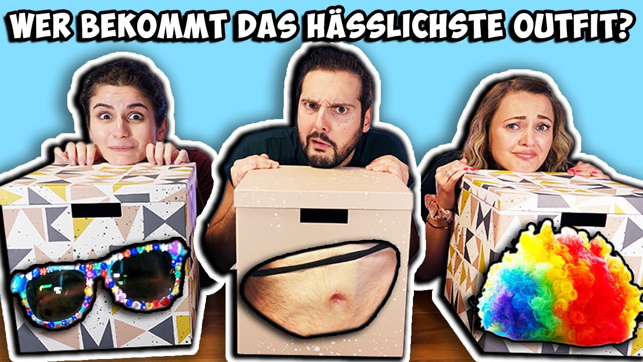 W&Auml;HLE nicht die FALSCHE BOX - OUTFIT CHALLENGE !