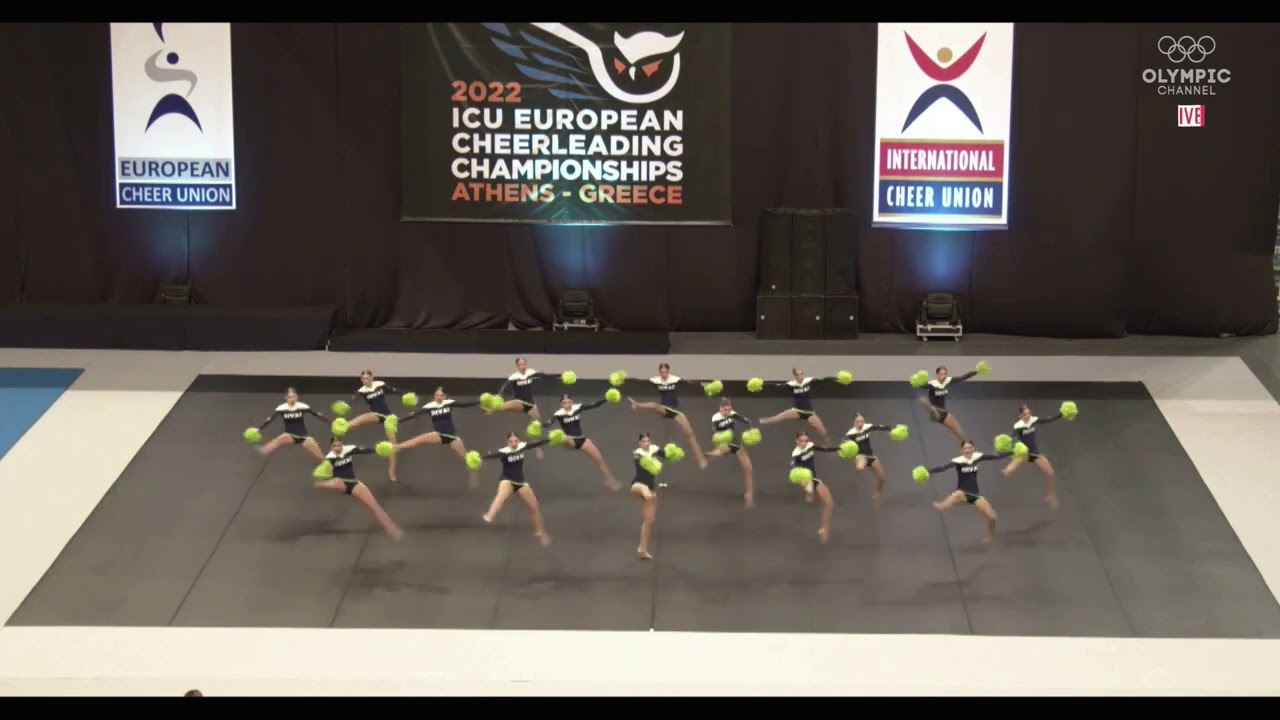 ICU Europeans 2022 Junior Pom  - Team Slovenia Twist Divas
