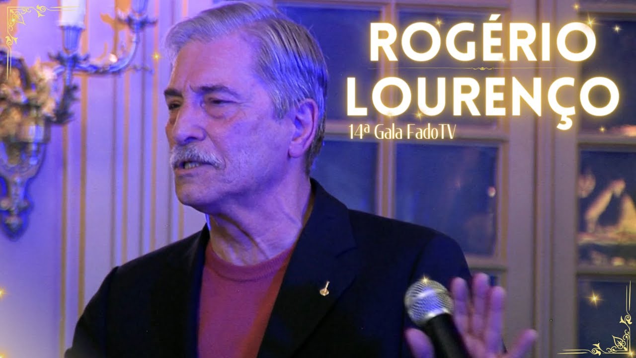 ROGÉRIO LOURENÇO na "Gala do 14º Aniversario", "Caminhamos Sós - Lisboa à Noite" | 