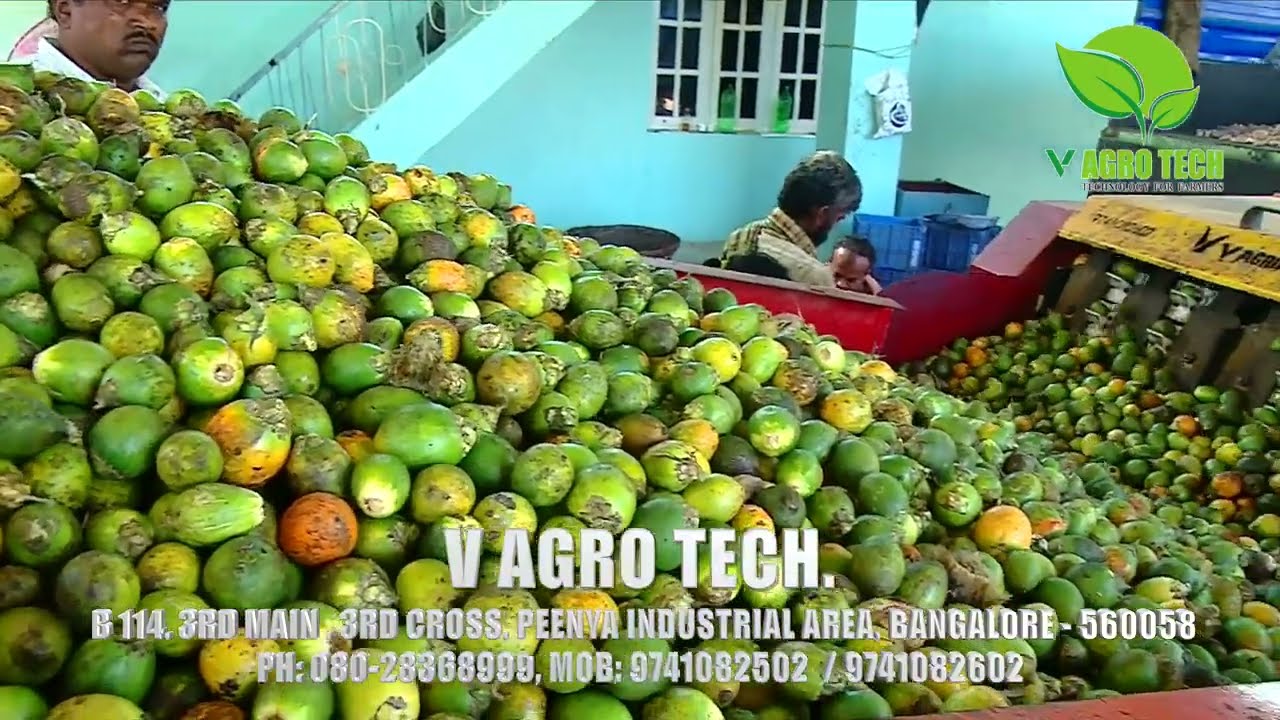 V AGRO TECH - Arecanut Dehusking Processing Unit.