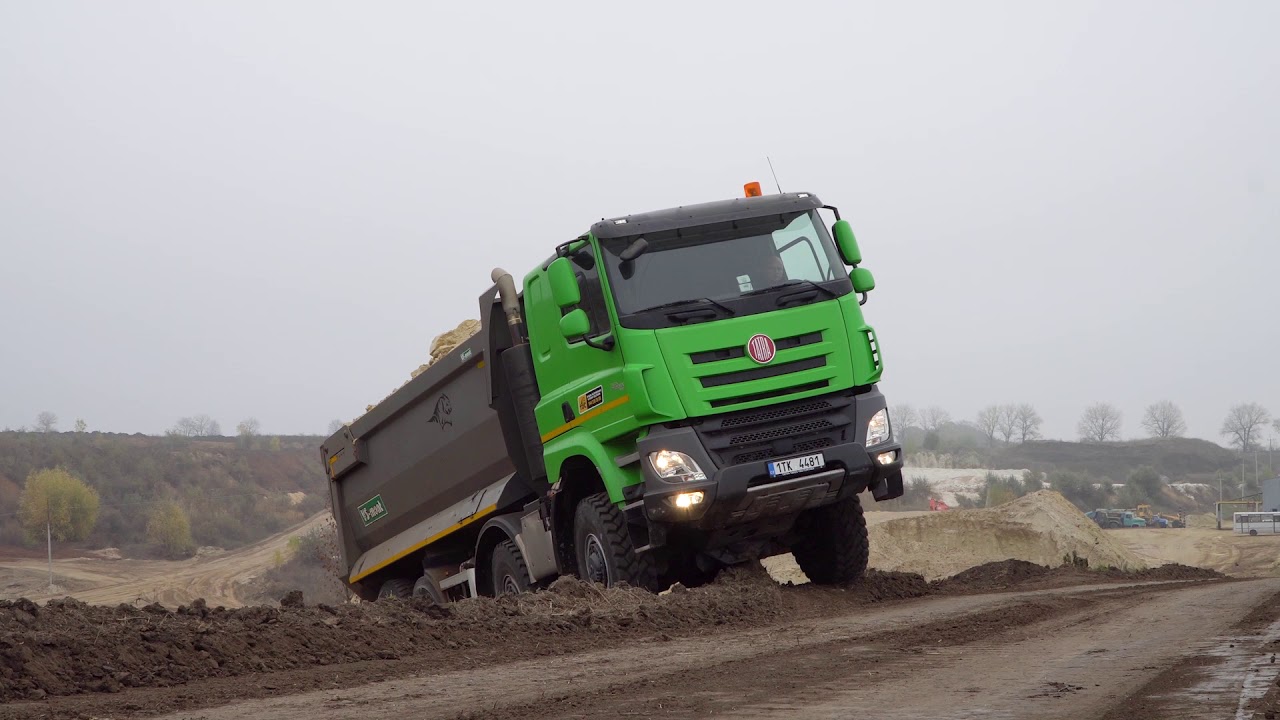 TATRA PHOENIX Euro 6 8x8 - тест драйв Украина