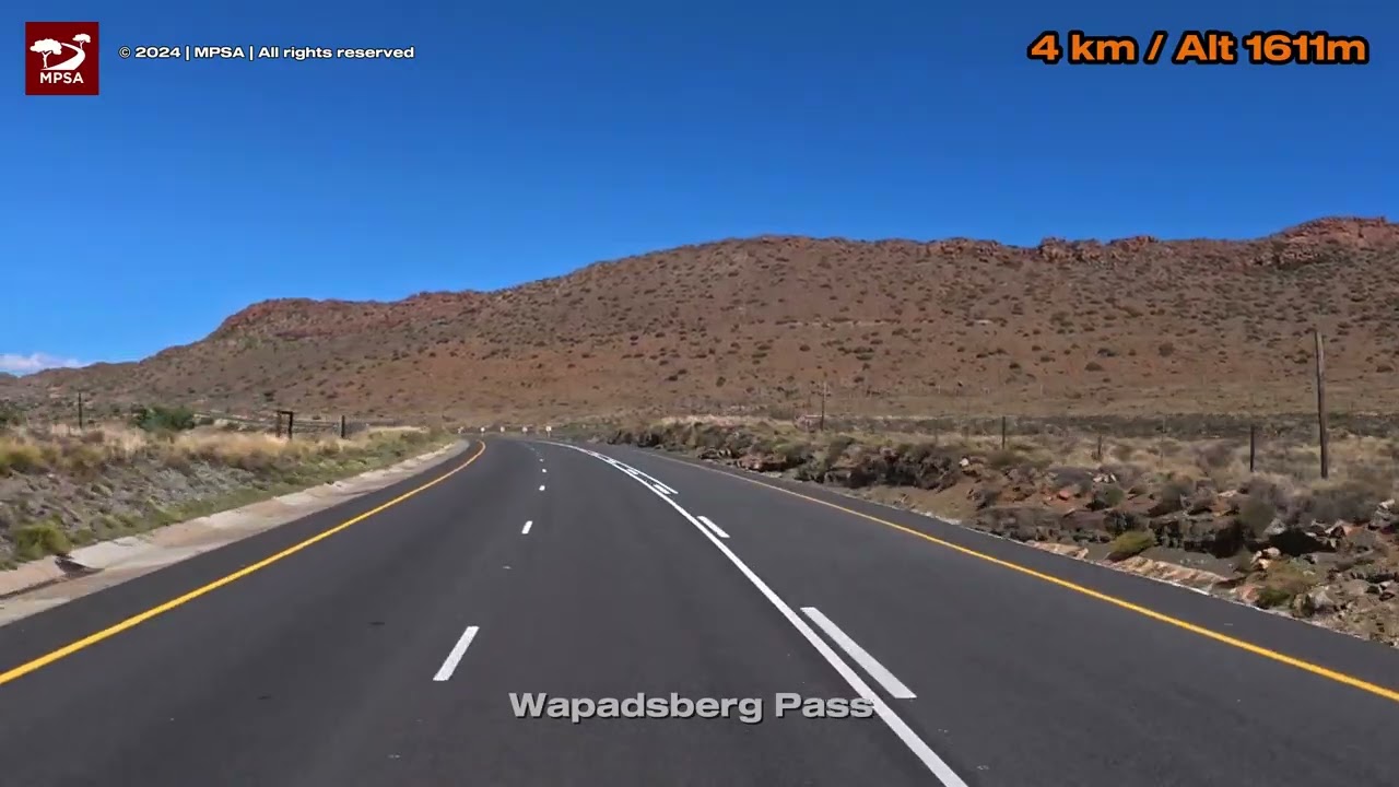 Wapadsberg Pass (R61) 2024 - Mountain Passes of South Africa