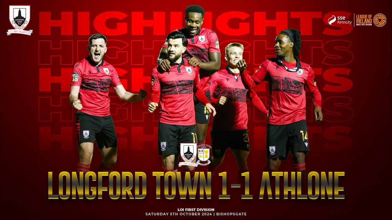 Longford Town FC 1-1 Athlone | 05.10.2024