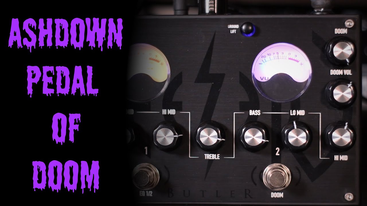 Ashdown Pedal of Doom | Geezer Butler Signature Pedal
