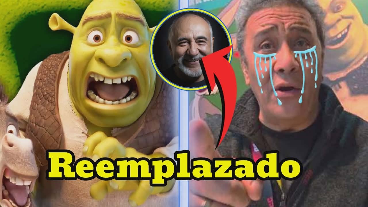 PERDIMNOS! Alfonzo obregon ya NO SERA LA VOZ de SHREK 5