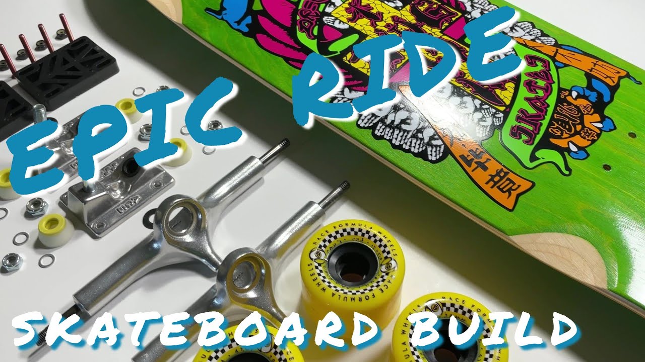 EPIC RIDE FULL PIPE SKATEBOARD BUILD