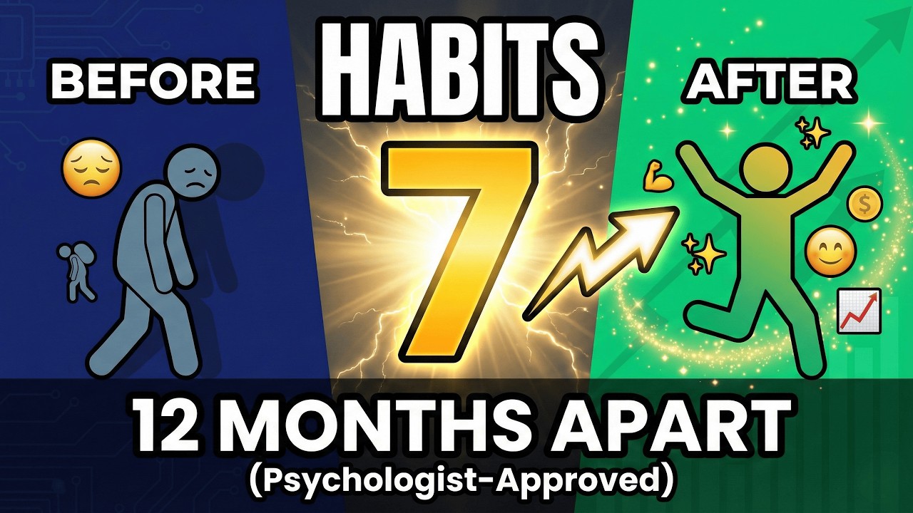 7 Habits That'll Make You Unrecognizable In 1 Year (Psychologist Approved)