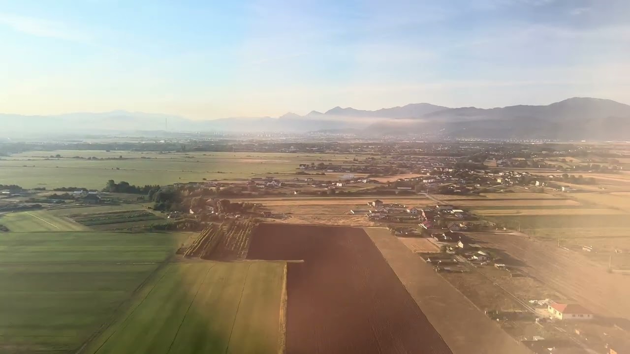 Aterizare pe Aeroportul din Brasov GHV