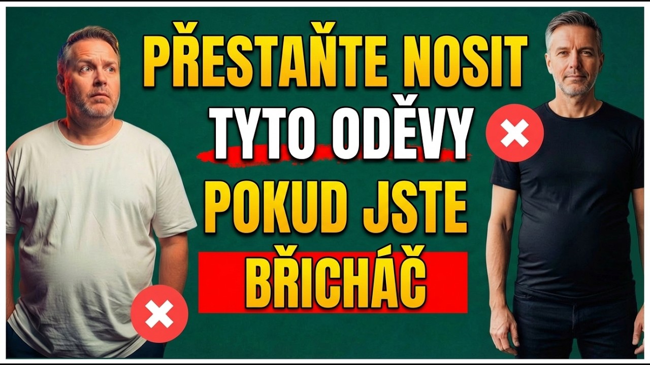 Oblečení, které nosí muži nad 40 a ženy ho nenávidí! | Pánský styl
