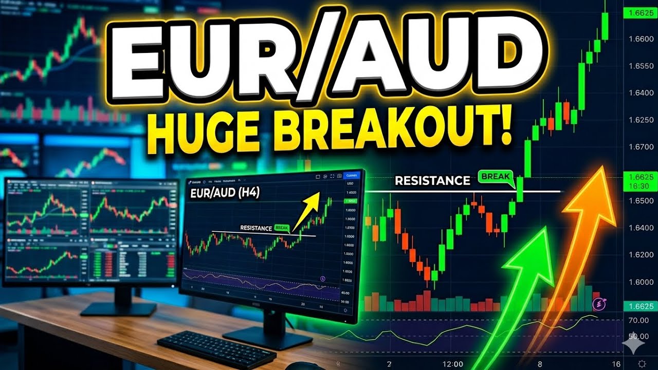 EUR/AUD Massive Breakout Explained! | 1-Hour Timeframe Technical Analysis