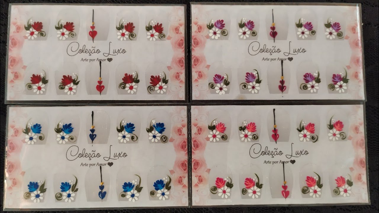 Como FAZER  adesivos de unhas mais RÁPIDO, como faço para produzir bastante AdesivoS (Parte 2)