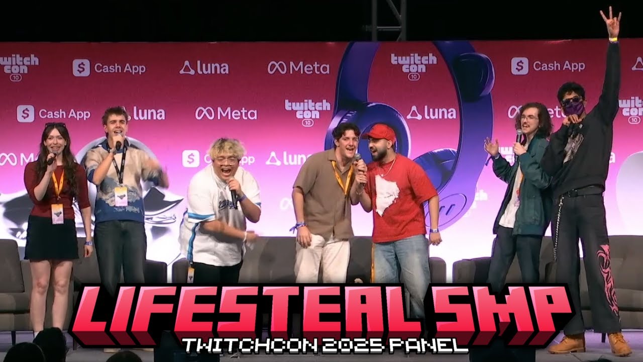 Lifesteal SMP: самый смертоносный сервер Minecraft | Панельная дискуссия TwitchCon 2025 | 18.10.2025