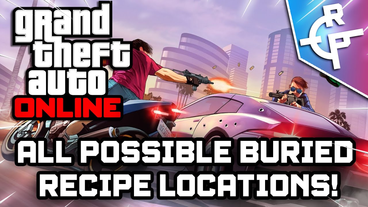 ''BURIED RECIPE LOCATION'' - ALL POSSIBLE LOCATIONS - GTA ONLINE