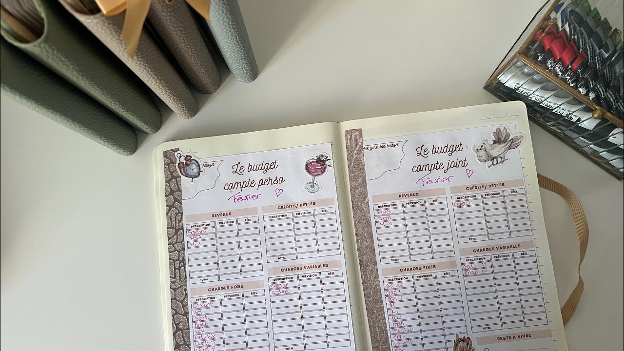 🌝Février -  bilan semaine 3 - enveloppes budget 