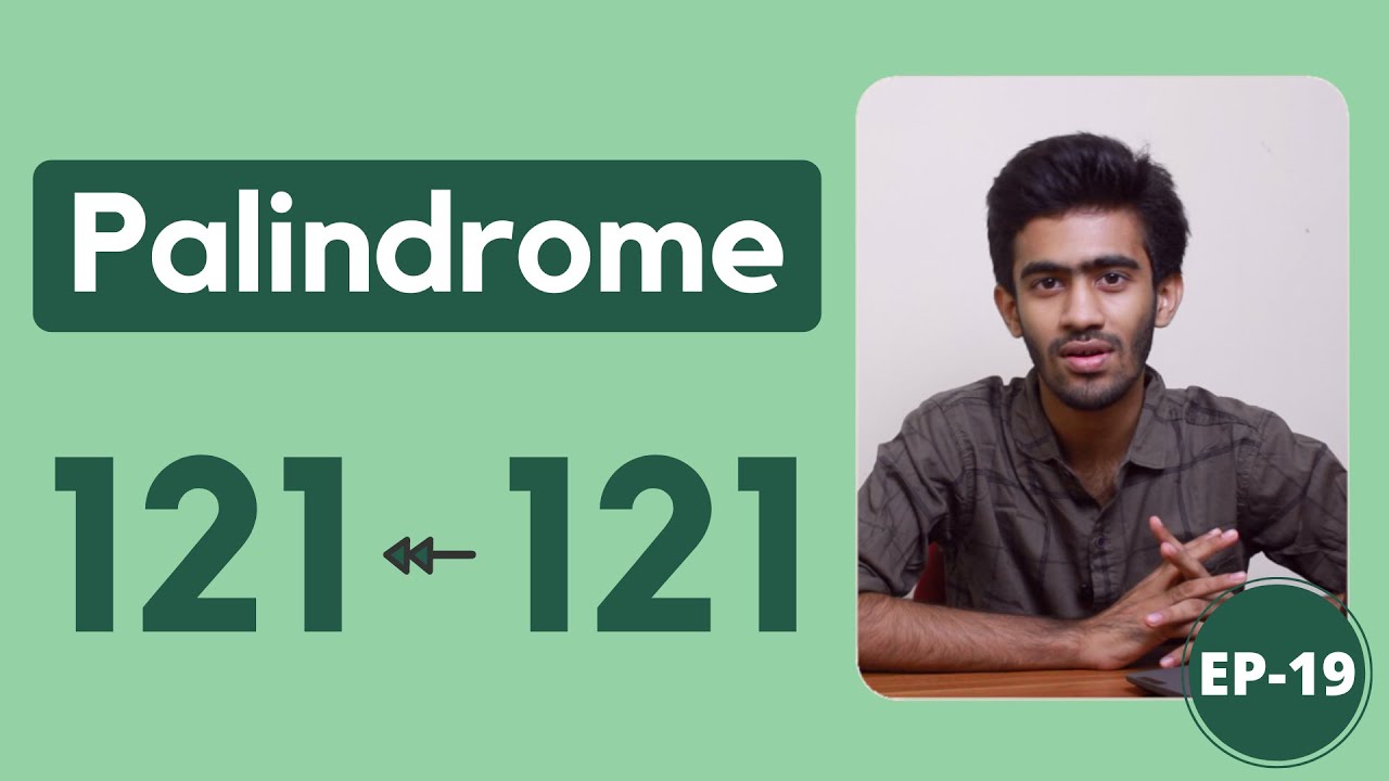 Palindrome Number  | C Programming for Beginners  Ep - 19 | Tamil | code io