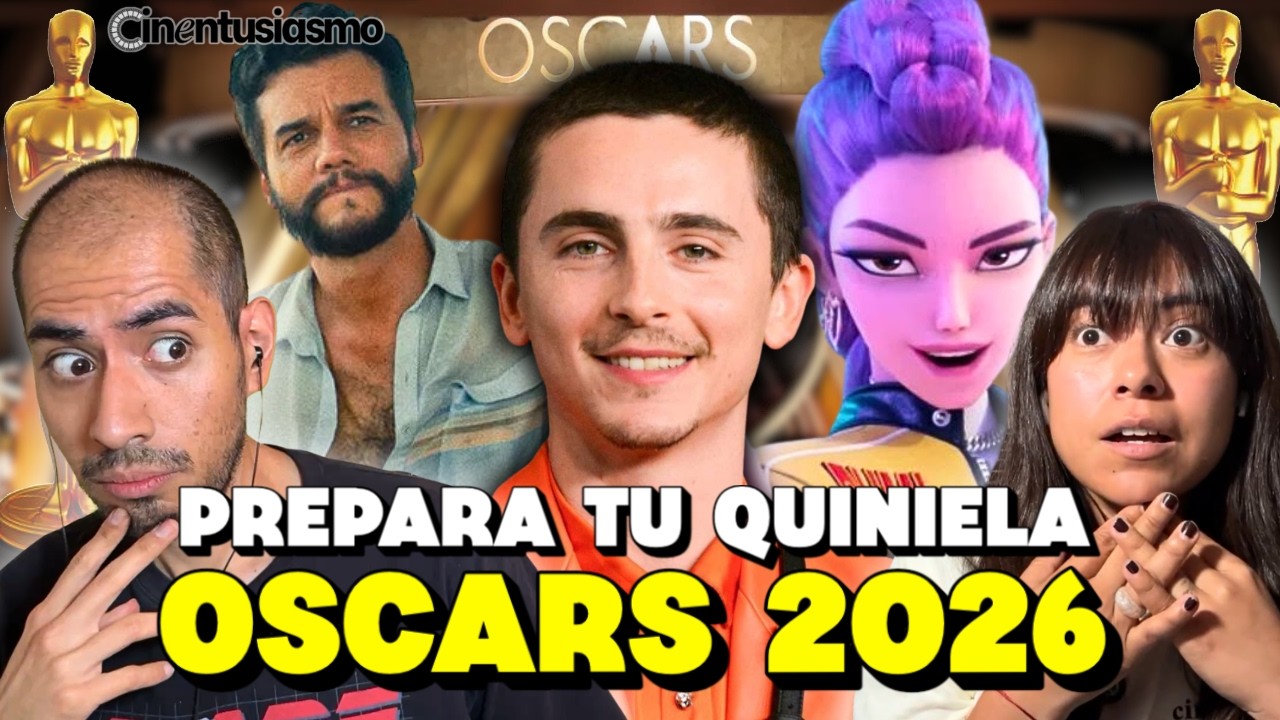 GUÍA para ver los OSCARS 2026 SI NO SABES NADA: Curiosidades y PREDICCIONES | Cinentusiasmo #7