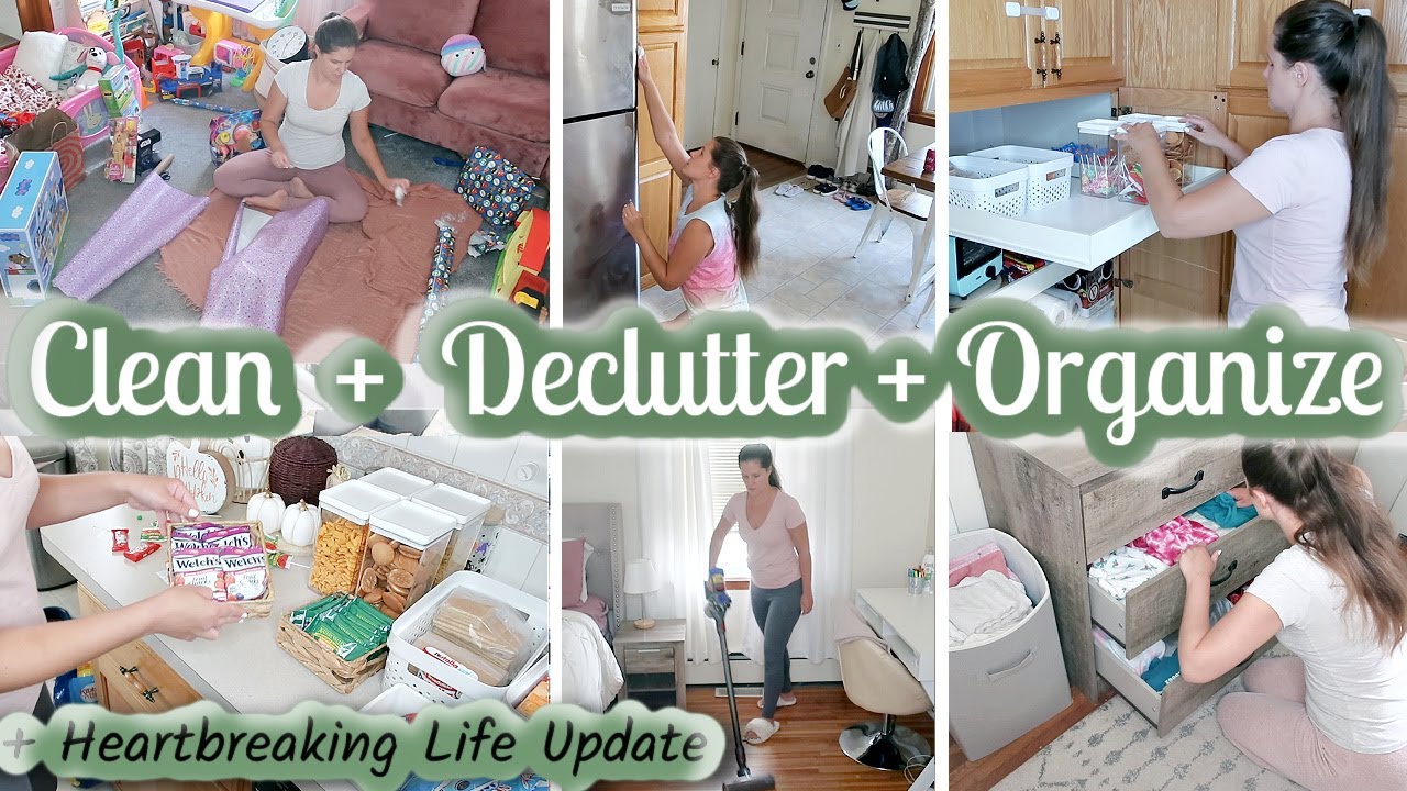 CLEAN WITH ME | EXTREME DECLUTTER | MESSY HOUSE SPEED CLEANING | EXTREME CLEANING MOTIVATION