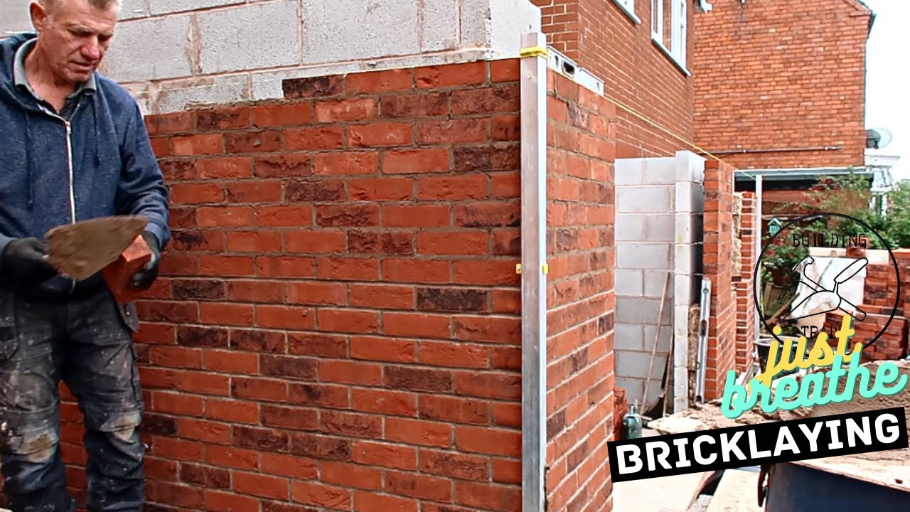 Double storey extension with squint bricks