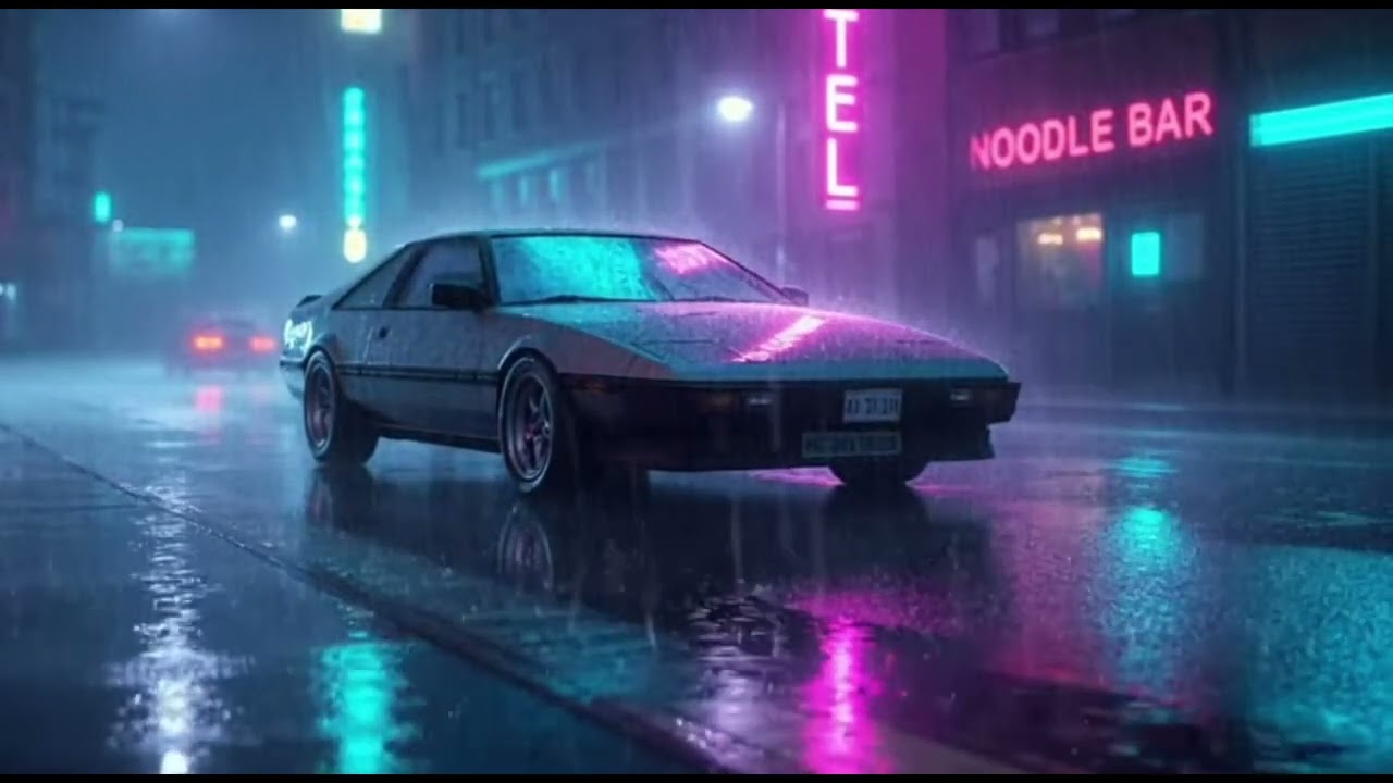 LoFi Ambiance Rainy Night