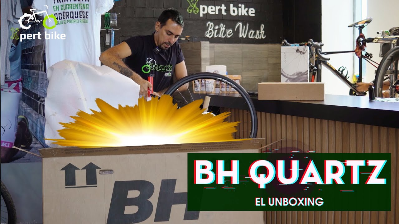 ¡Nada como el olor a bicicleta nueva! Unboxing BH Quartz 105