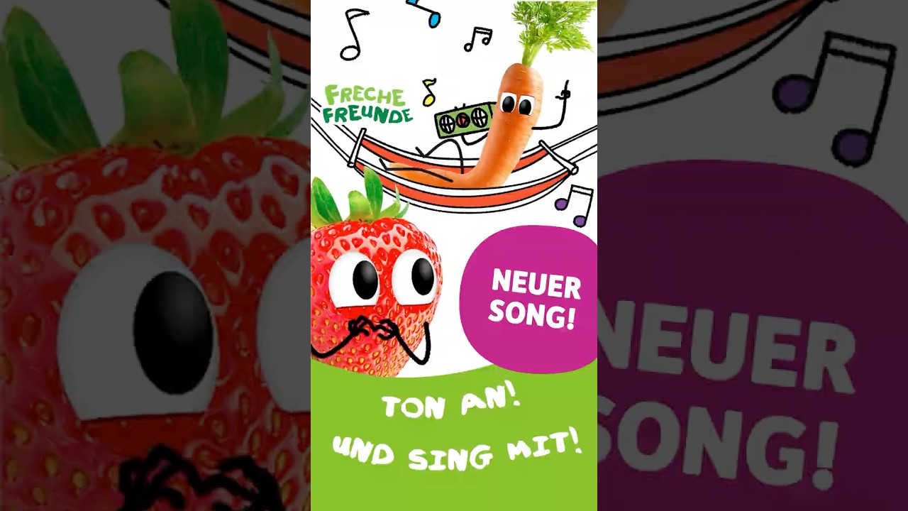 🍓 Edda & ihre Freunde stellen sich vor | Freche Freunde Song f&uuml;r Kinder 🎶