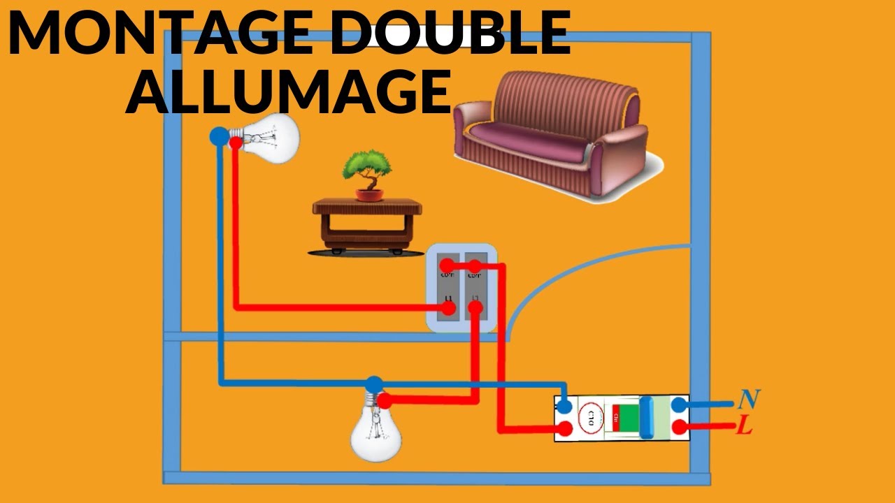 MONTAGE DOUBLE ALLUMAGE