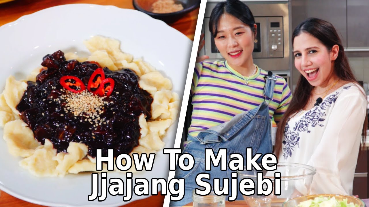 How To Make Jjajang Sujebi with Maryam (@DuriankimchiTV)