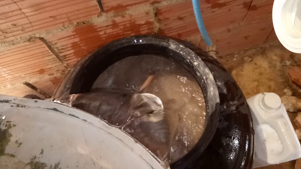 Remplissage de filtre a sable piscine