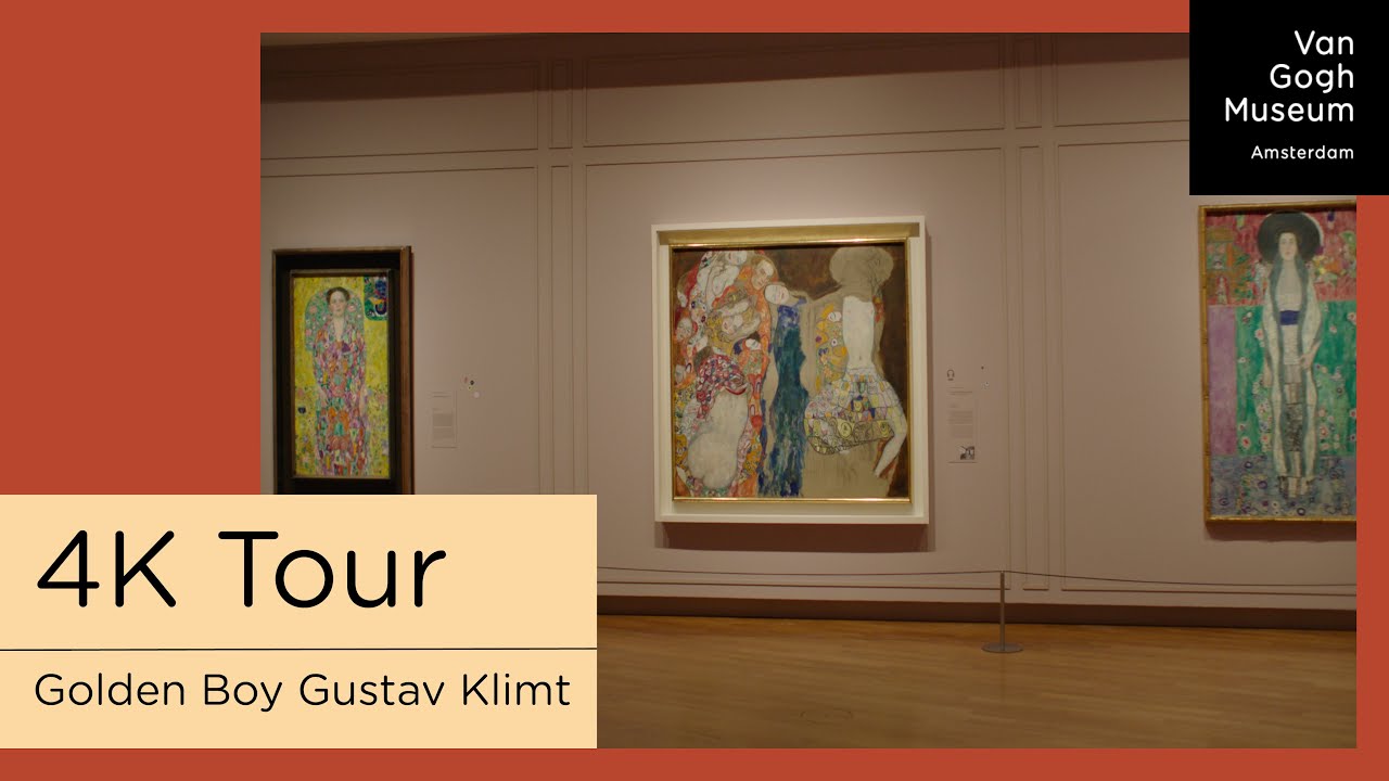 Van Gogh Museum 4K Virtual Tour || Exhibition ‘Golden Boy Gustav Klimt'