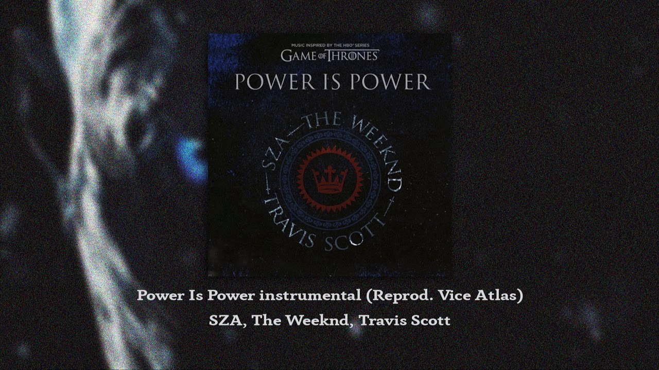 SZA, The Weeknd, Travis Scott - Power Is Power instrumental (free download)