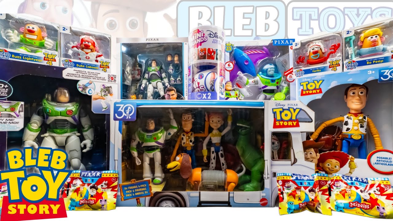 Unboxing Disney Pixar Toy Story toy collection ASMR