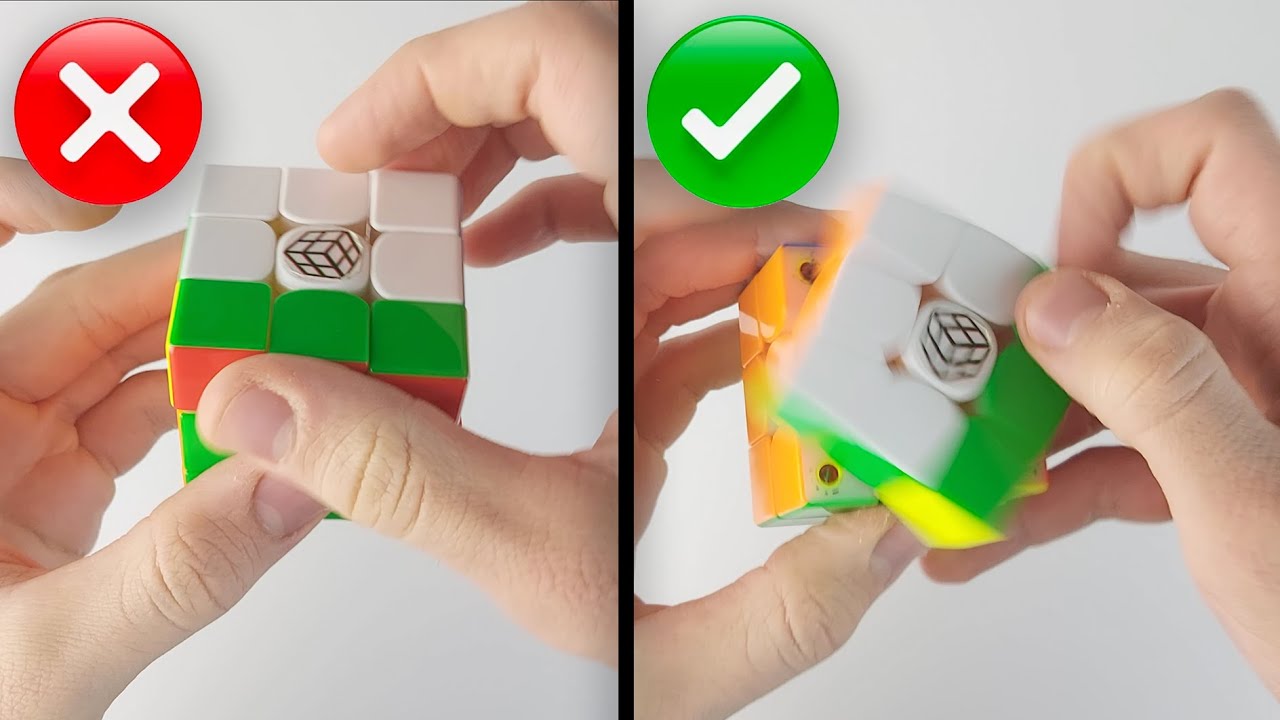 COME GIRARE IL CUBO DI RUBIK VELOCEMENTE! Tutorial Fingertricks