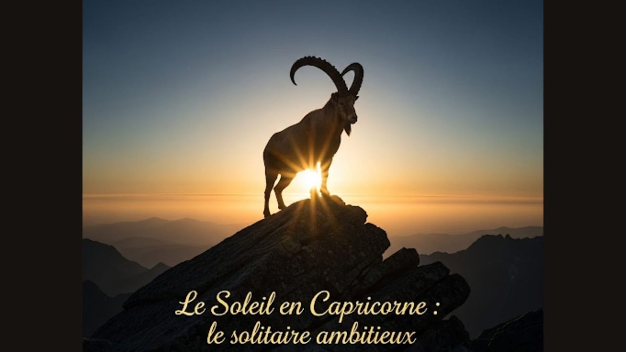 Le soleil en Capricorne : Le solitaire ambitieux