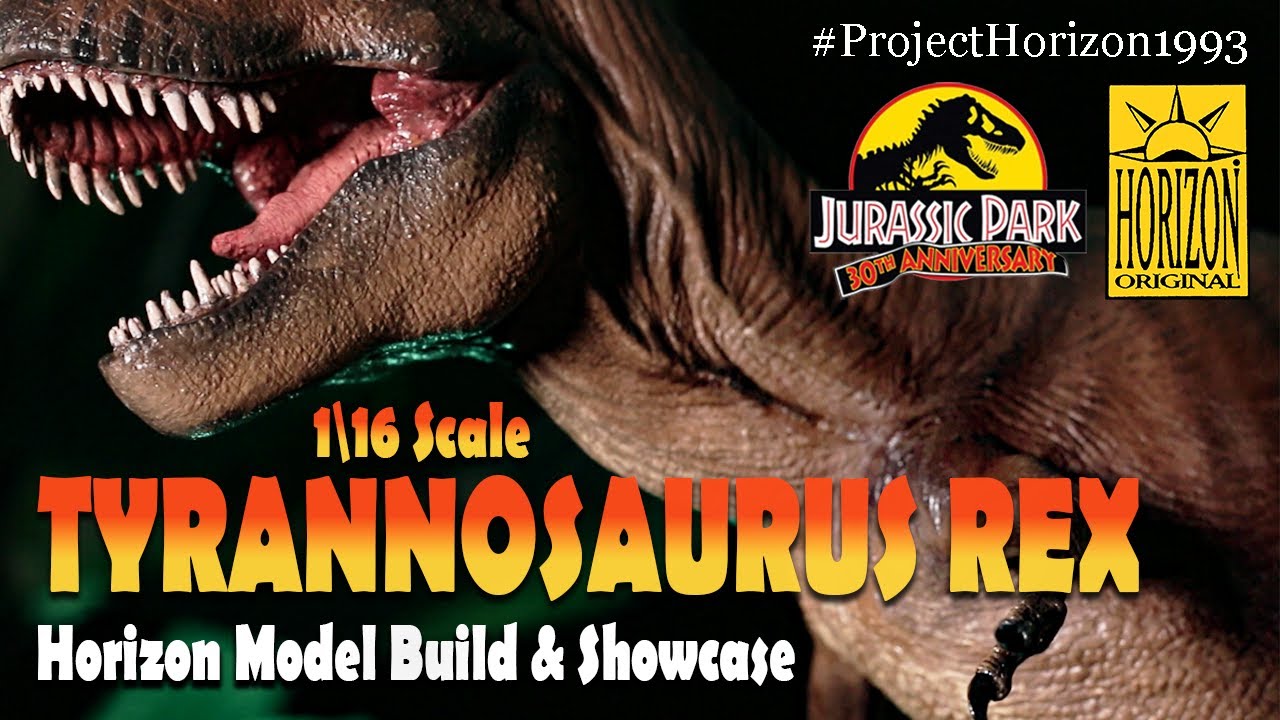 Jurassic Park Tyrannosaurus Rex | Horizon Model Build & Showcase