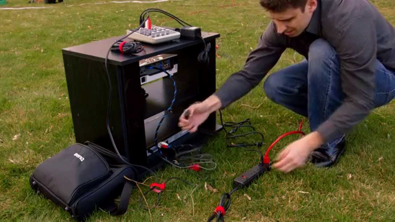 Inflatable Outdoor Cinema: How To Setup & Takedown | Canyon Party Rental