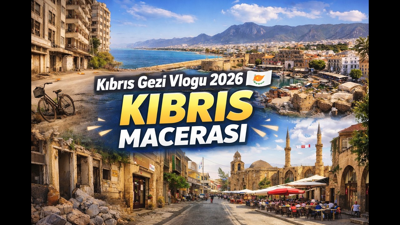 Kıbrıs Gezi Vlogu 2026 | 4K Kıbrıs Macerası