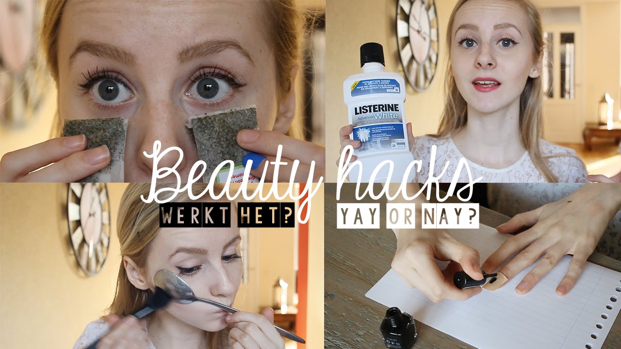 BEAUTY HACKS | WERKEN ZE EIGENLIJK WEL? | LENETTE HERMSEN